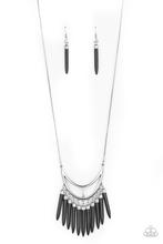 Load image into Gallery viewer, Necklace Stone Age A-Lister - Black
