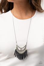 Load image into Gallery viewer, Necklace Stone Age A-Lister - Black