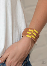 Load image into Gallery viewer, Urban Country Colors - Yellow ♥ Bracelet W19