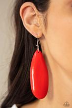 Earrings Tropical Ferry - Red E238