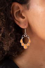 Earrings Its Rude to STEER - Orange E113