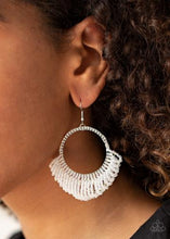 Load image into Gallery viewer, Earrings CANT BEAD-LIEVE MY EYES! - MULTI WHITE E327