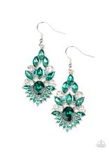 Load image into Gallery viewer, Earrings Ice Castle Couture - Green E353