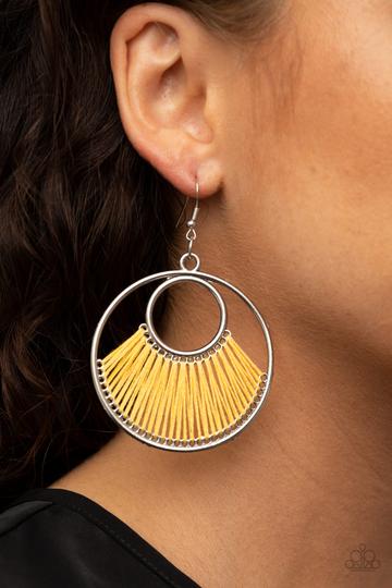 Earrings REALLY HIGH-STRUNG - YELLOW E004