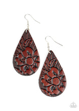 Load image into Gallery viewer, Earrings BEACH GARDEN - BROWN E35