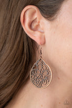 Load image into Gallery viewer, Earrings Garden Mosaic - Copper E252