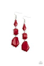 Load image into Gallery viewer, Earrings Geo Getaway - Red E223