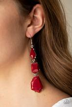 Earrings Geo Getaway - Red E223