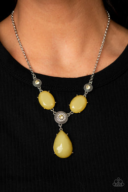 Necklace Heirloom Hideaway - Yellow N163