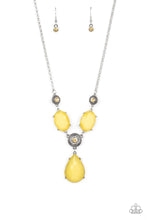 Load image into Gallery viewer, Necklace Heirloom Hideaway - Yellow N163