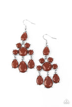 Load image into Gallery viewer, Earrings AFTERGLOW GLAMOUR - BROWN E45