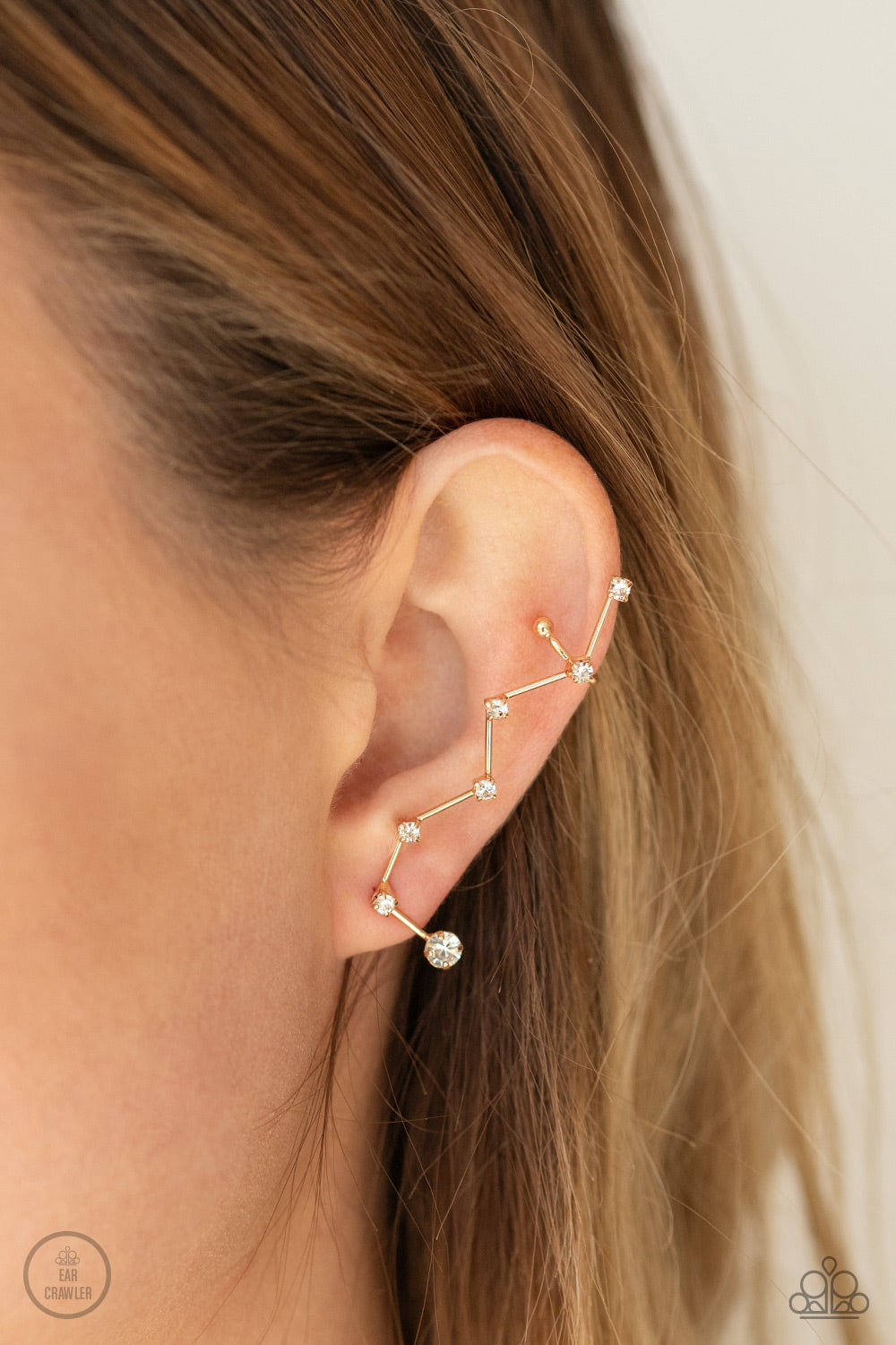 Earrings CONSTELLATION Prize - Gold E2156 Earcrawlers