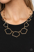Load image into Gallery viewer, Necklace Full Frame Fashion - Gold N213