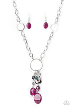 Load image into Gallery viewer, Necklaces LAY DOWN YOUR CHARMS - PURPLE N441