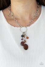 Necklaces Lay Down Your CHARMS - Brown N442