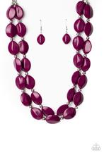 Load image into Gallery viewer, Necklaces Two-Story Stunner - Purple