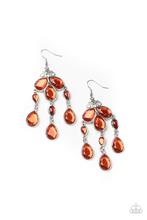 Load image into Gallery viewer, Earrings Clear The HEIR - Orange E118