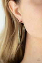 Earrings Rustic Radius - Brass E280