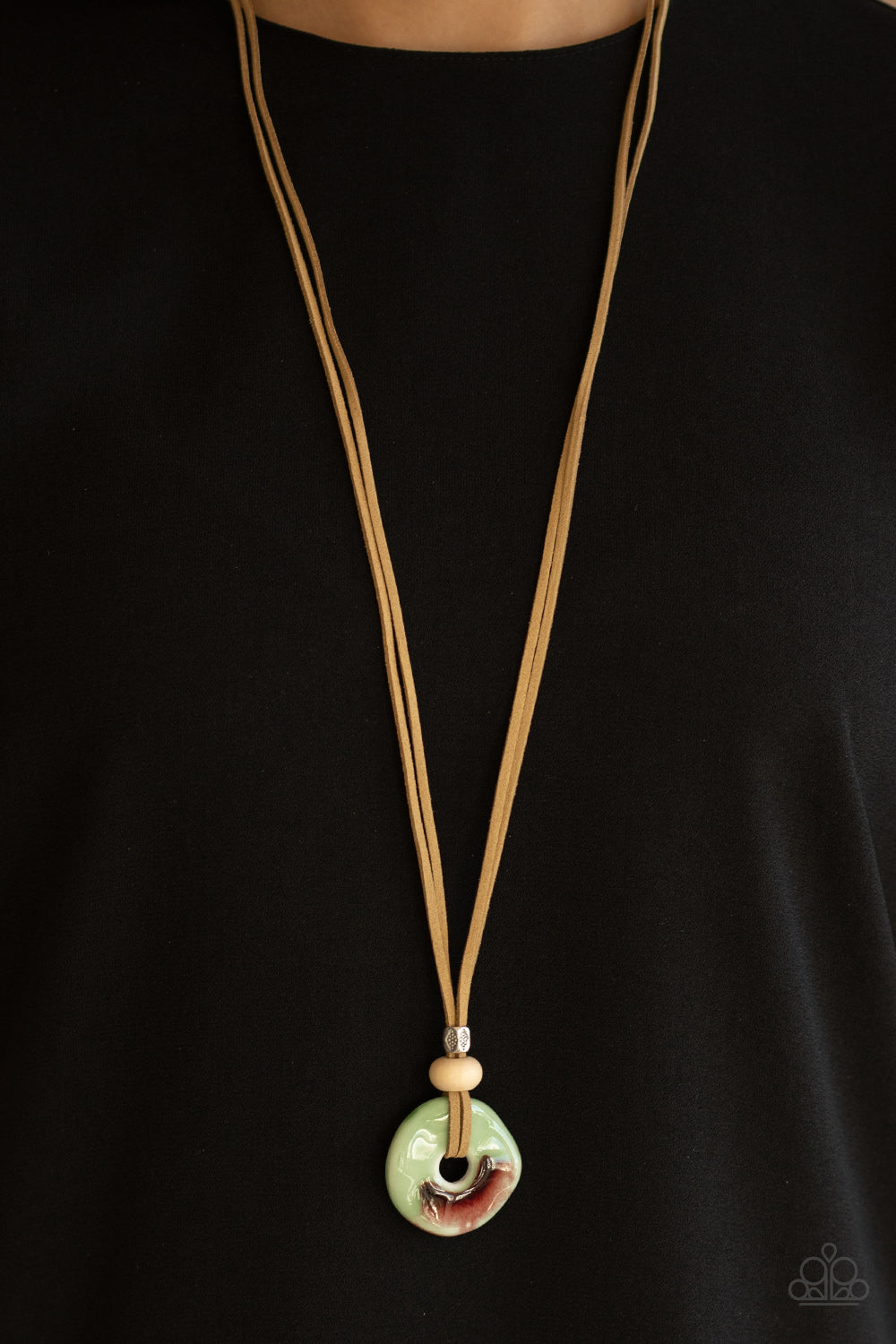 Necklace Primal Paradise - Green