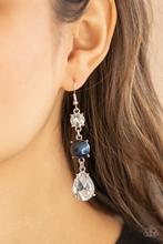 Earrings Unpredictable Shimmer - Blue E2336 PEARL
