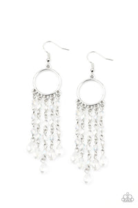 Earrings Dazzling Delicious - White VIP Special