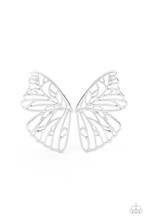 Load image into Gallery viewer, Earrings Butterfly Frills - Silver E2492