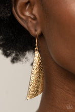 Load image into Gallery viewer, Earrings READY THE TROOPS - GOLD E386