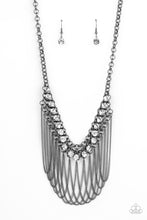 Load image into Gallery viewer, Necklace Flaunt Your Fringe - Black N362