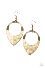 Load image into Gallery viewer, Earrings Instinctively Industrial - Brass E271