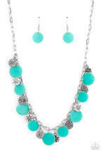 Load image into Gallery viewer, Necklace Flower Powered - Blue N180