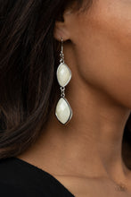 Load image into Gallery viewer, Earrings The Oracle Has Spoken - White E217
