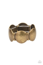 Load image into Gallery viewer, Bracelets Going, Going, GONG! - Brass B2049