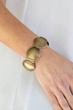 Load image into Gallery viewer, Bracelets Going, Going, GONG! - Brass B2049