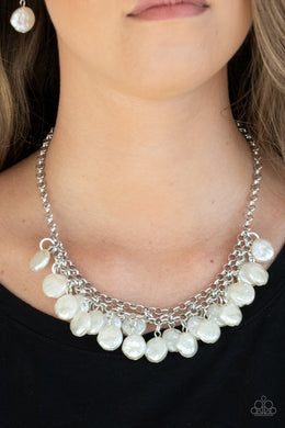 Necklace BEACHFRONT and Center - White N265