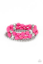 Load image into Gallery viewer, Bracelets Desert Verbena - Pink B2089