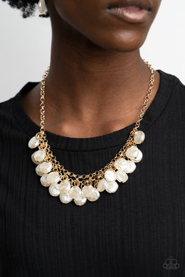 Necklace BEACHFRONT and Center - Gold N351