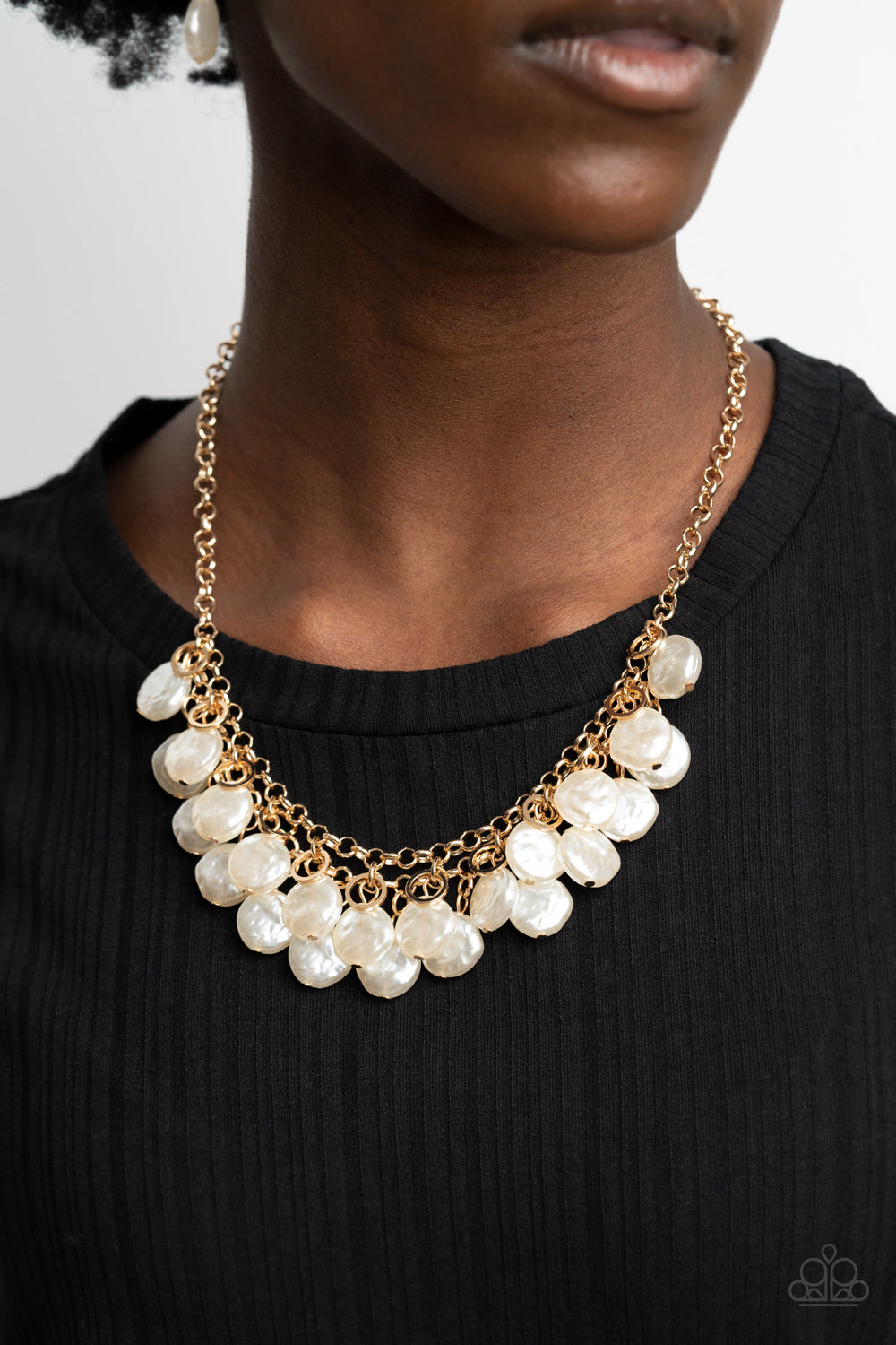 Necklace BEACHFRONT and Center - Gold N351
