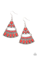 Load image into Gallery viewer, Earrings Desert Fiesta - Red E315