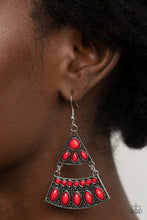 Load image into Gallery viewer, Earrings Desert Fiesta - Red E315