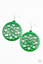 Load image into Gallery viewer, Earrings Mandala Meadow - Green E374