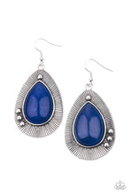 Load image into Gallery viewer, Earrings Western Fantasy - Blue E64
