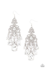 Load image into Gallery viewer, Earrings Queen Of All Things Sparkly - White E503