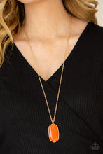 Load image into Gallery viewer, Necklace Elemental Elegance - Orange