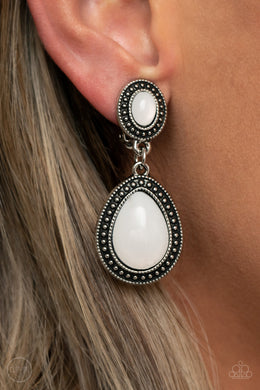 Earrings Carefree Clairvoyance - White J2
