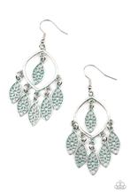 Load image into Gallery viewer, Earrings Artisan Garden Green- Silver E298