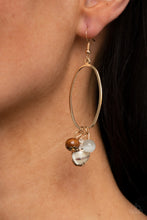Load image into Gallery viewer, Earrings Golden Grotto - White