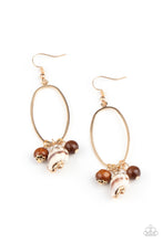 Load image into Gallery viewer, Earrings Golden Grotto - Brown