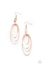 Load image into Gallery viewer, Earrings OVAL The Moon - Copper E241