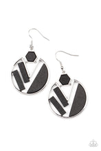 Load image into Gallery viewer, Earrings Petrified Posh - Black E2100