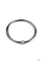 Load image into Gallery viewer, Bracelets Roll Out The Rhinestones - Black B213